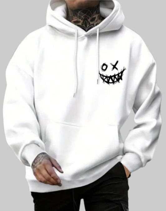 MST GravityCoded SweatHoodie White