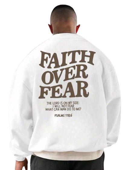 MST God Did 2.0 SweatShirt White