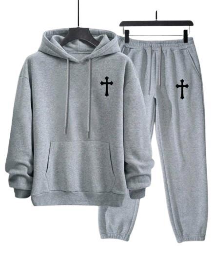 MST God Did Sweatsuit Grey