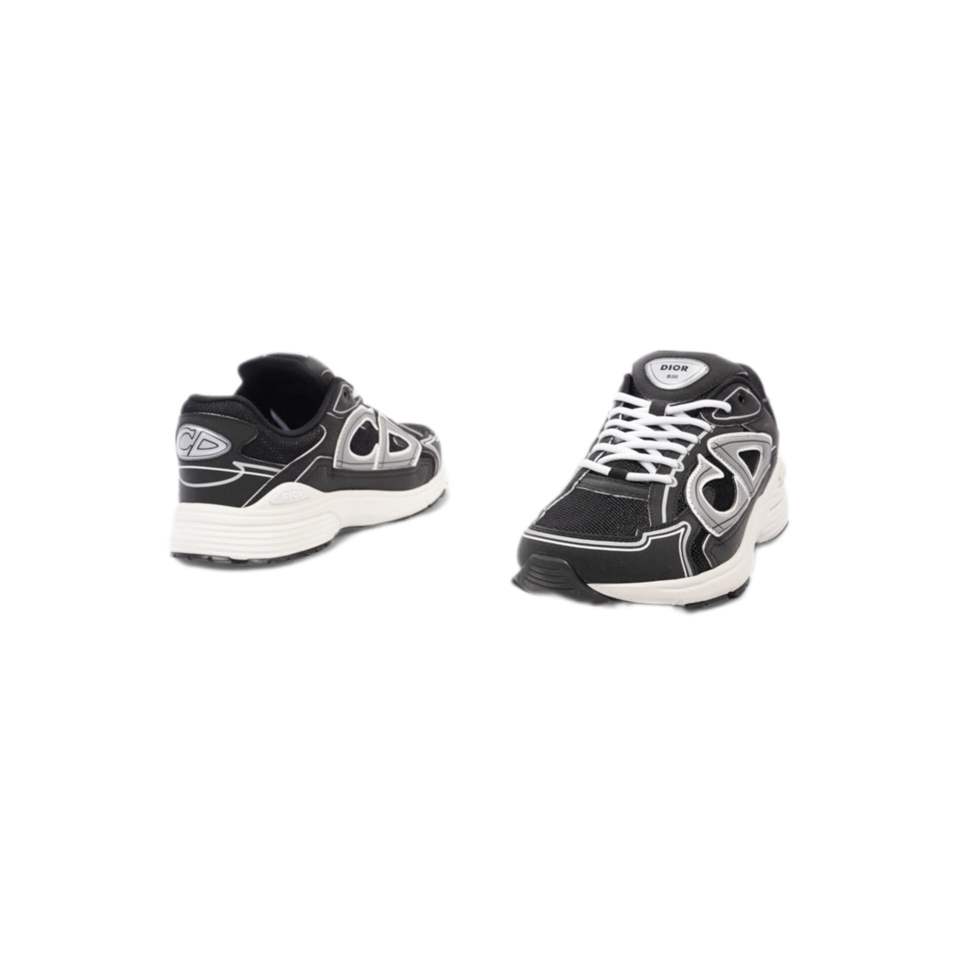 Christian Dior B30 Black White Mesh