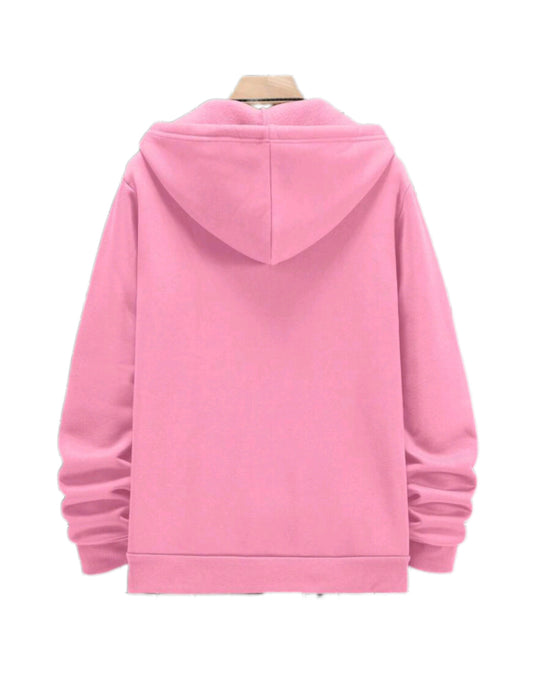 MST Street Era Zip-up Hoodie Pink