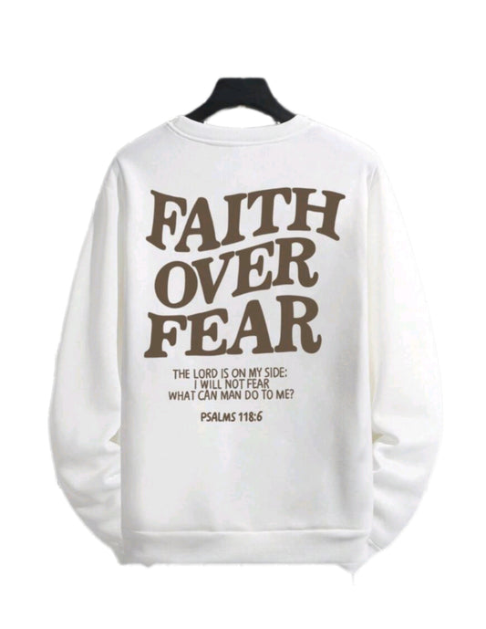 MST God Did 2.0 SweatShirt White