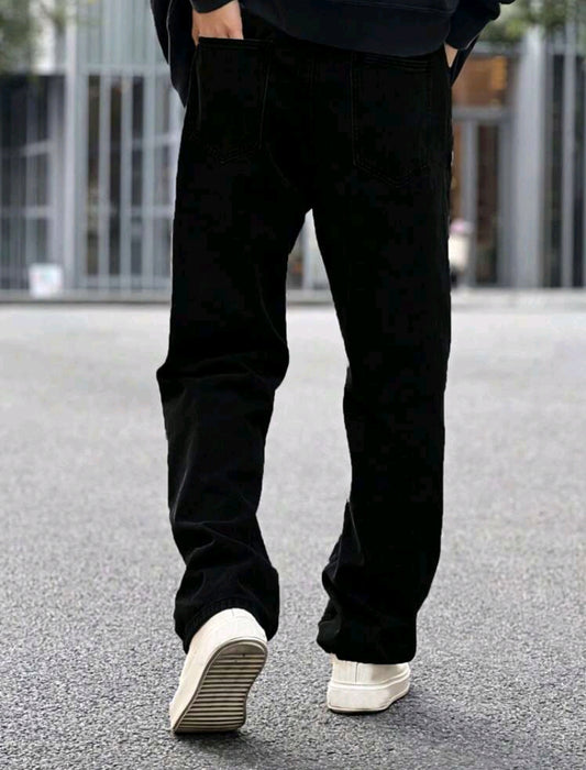MST Luxury Baggy jeans black