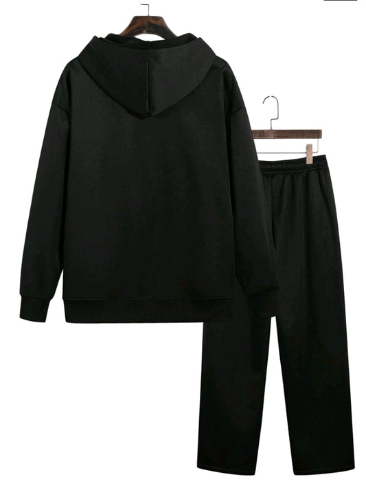 MST Ironblanc Zip-Up Sweatsuit Black